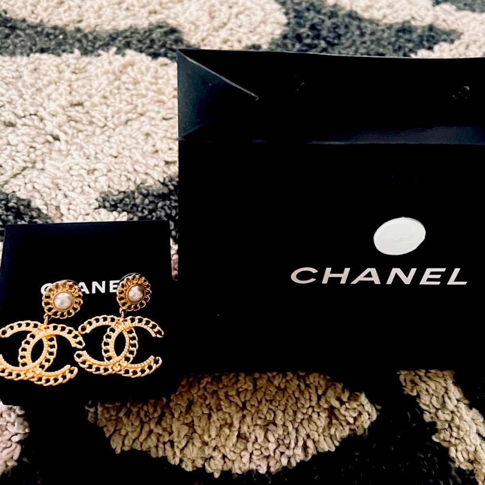 Authentic CHANEL Earrings